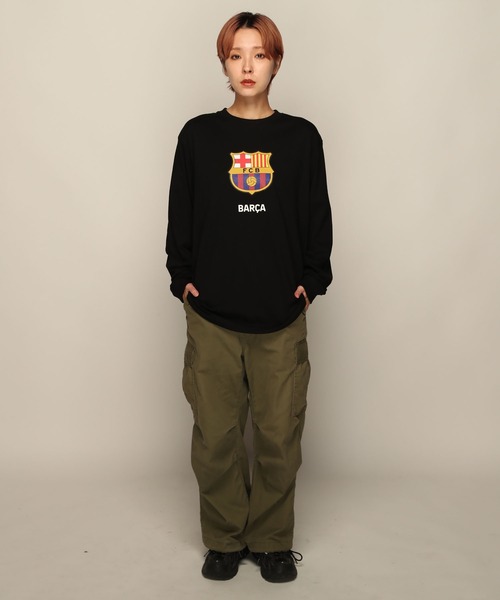 セール】【FC BARCELONA】FCバルセロナ クレスト アンド バルサ ロング