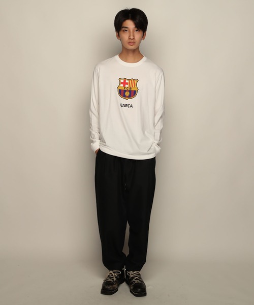 セール】【FC BARCELONA】FCバルセロナ クレスト アンド バルサ ロング