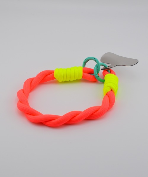 BROTHERHOOD（ブラザーフッド）の「【eY】ツイスト コンビ コード スマホ リスト ストラップ（スマホグッズ・レディース・オレンジ系その他/ライトピンク/パープル系その他/イエロー系その他/A/E/D/C/B/ブラック/イエロー系その他2/F/G/H/I/パープル・FREE）」の7枚目の写真