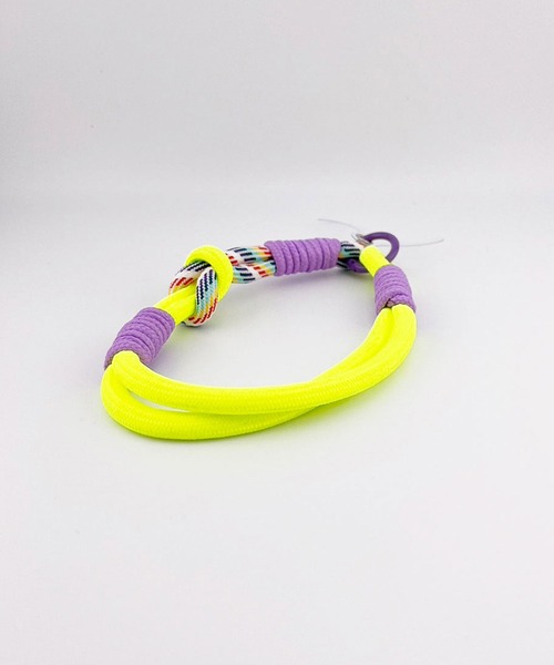 BROTHERHOOD（ブラザーフッド）の「【eY】ツイスト コンビ コード スマホ リスト ストラップ（スマホグッズ・レディース・オレンジ系その他/ライトピンク/パープル系その他/イエロー系その他/A/E/D/C/B/ブラック/イエロー系その他2/F/G/H/I/パープル・FREE）」の8枚目の写真