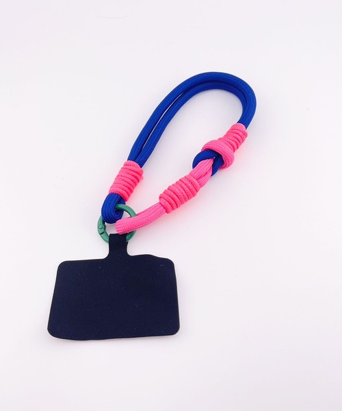 BROTHERHOOD（ブラザーフッド）の「【eY】ツイスト コンビ コード スマホ リスト ストラップ（スマホグッズ・レディース・オレンジ系その他/ライトピンク/パープル系その他/イエロー系その他/A/E/D/C/B/ブラック/イエロー系その他2/F/G/H/I/パープル・FREE）」の14枚目の写真