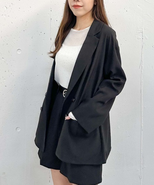 archives（アルシーヴ）の「【セットアップ対応】ダブルテーラードジャケット（テーラードジャケット・レディース・アイボリー/ブラック/モカ・MEDIUM）」の21枚目の写真