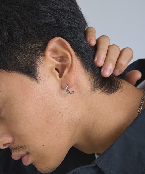 セール】【LION HEART】Anchor Chain Pierce / アンカーチェーンピアス