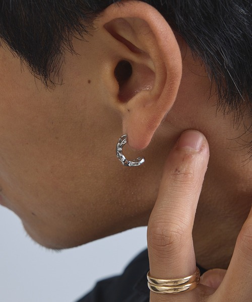 セール】【LION HEART】Anchor Chain Pierce / アンカーチェーンピアス