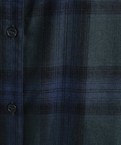 セール】【洗える】着回しいろいろ 大人のためのチェックシャツ