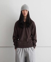 KAIKO セーター KAIKO（カイコー）の「KAIKO SHRINK ZIP CARDIGAN（ニット