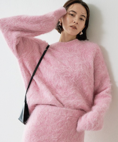 Whim Gazette スーリーアルパカプルオーバー 2024AW Whim Gazette（ウィムガゼット）の「スーリーアルパカプルオーバー