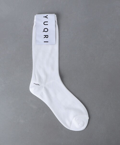 YUQRI（ユクリ）の「＜YUQRI＞SHEER ソックス（ソックス/靴下・レディース・ブラック/ブラウン/ホワイト・FREE）」の7枚目の写真