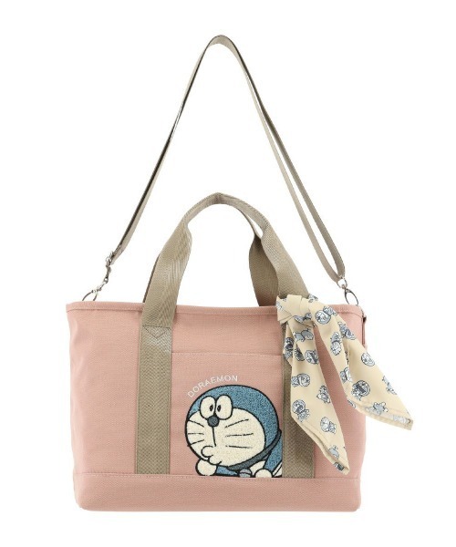 SALON de RUBAN（サロンドルヴァン）の「【SALON de RUBAN / サロン ド ルヴァン】 ドラえもん 2wayハンドバッグ（ハンドバッグ・レディース・ネイビー/ブラック/ピンク/ダークグレー・FREE）」の7枚目の写真