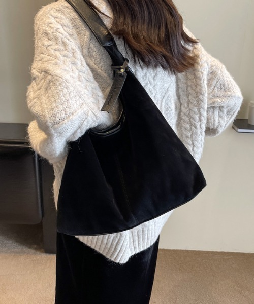 ベルベットワンショルダートート（トートバッグ）｜mebole（メボレ）の