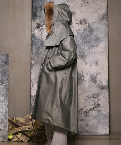 UNISEX》Prime-Over M-65 Mods Coat Combined With MA-1 Flight Jacket