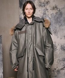 MAISON SPECIAL（メゾンスペシャル）の「《UNISEX》Prime-Over M-65 Mods Coat Combined With MA-1 Flight Jacket/プライムオーバーM-65モッズコートコンビMA-1フライトジャケット【MAISON SPECIAL/メゾンスペシャル】（モッズコート）」