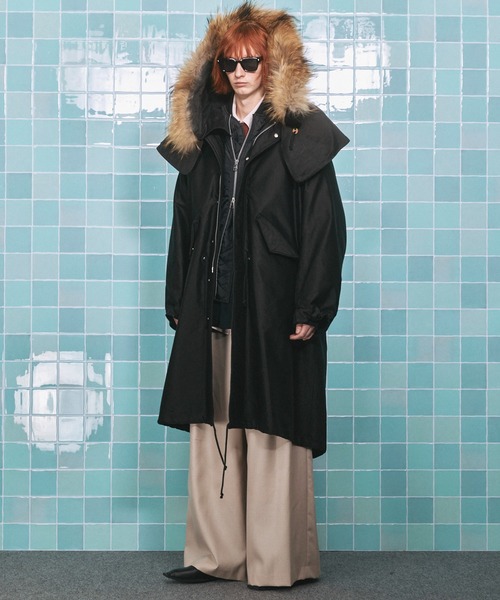 UNISEX》Prime-Over M-65 Mods Coat Combined With MA-1 Flight Jacket