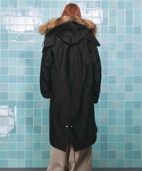 セール】《UNISEX》Prime-Over M-65 Mods Coat Combined With MA-1