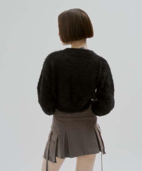 GAB GAB（ガブガブ）の「POISONシャギーニット（ニット/セーター・レディース・ブラック/グレー・FREE）」の16枚目の写真