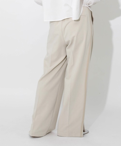 Gready Brilliant（グレディブリリアン）の「サイドラインパンツ（その他パンツ・レディース・ダークブラウン/ベージュ系・FREE）」の10枚目の写真