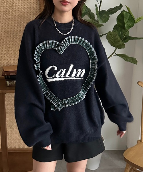 美品✨レリアン 近年 大きいサイズニット ハート刺繍ビジュー セーター 楽天市場】【25AW×半額クーポン】ハートニットトップス 刺繍 ラウンド