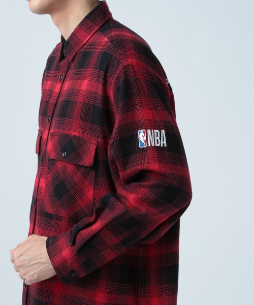 hammy20様 セール】【NBA】刺繍チェックネルシャツ（シャツ/ブラウス