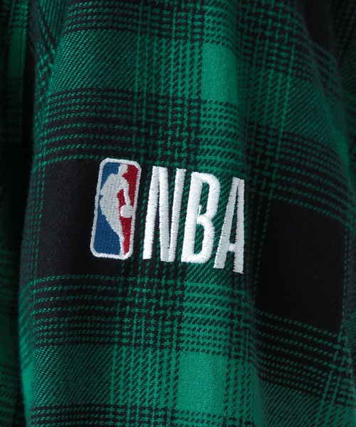 セール】【NBA】刺繍チェックネルシャツ（シャツ/ブラウス）｜NBA