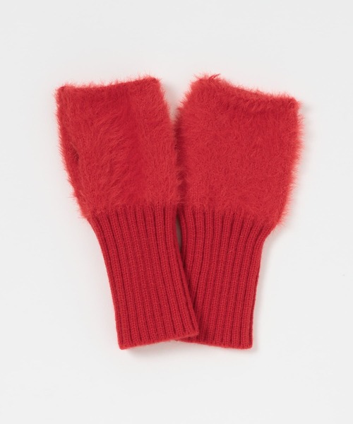KBF（ケイビーエフ）の「ファーアームウォーマー（手袋・レディース・レッド/ホワイト/ブラック・ONE）」の17枚目の写真