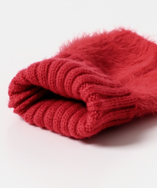 KBF（ケイビーエフ）の「ファーアームウォーマー（手袋・レディース・レッド/ホワイト/ブラック・ONE）」の19枚目の写真