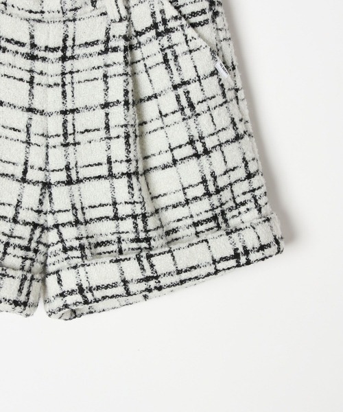 10C REPIPI（ジューシーレピピ）の「【10C REPIPI】ツイードショートパンツ（その他パンツ・キッズ・ホワイト/ブラック・130cm/110cm/120cm）」の16枚目の写真