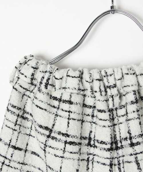 10C REPIPI（ジューシーレピピ）の「【10C REPIPI】ツイードショートパンツ（その他パンツ・キッズ・ホワイト/ブラック・130cm/110cm/120cm）」の17枚目の写真