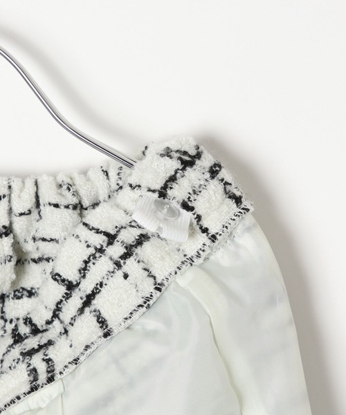 10C REPIPI（ジューシーレピピ）の「【10C REPIPI】ツイードショートパンツ（その他パンツ・キッズ・ホワイト/ブラック・130cm/110cm/120cm）」の18枚目の写真