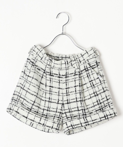 10C REPIPI（ジューシーレピピ）の「【10C REPIPI】ツイードショートパンツ（その他パンツ・キッズ・ホワイト/ブラック・130cm/110cm/120cm）」の11枚目の写真