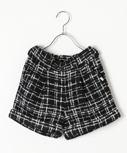 10C REPIPI（ジューシーレピピ）の「【10C REPIPI】ツイードショートパンツ（その他パンツ・キッズ・ホワイト/ブラック・130cm/110cm/120cm）」の12枚目の写真