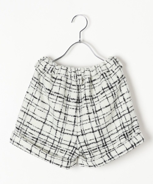 10C REPIPI（ジューシーレピピ）の「【10C REPIPI】ツイードショートパンツ（その他パンツ・キッズ・ホワイト/ブラック・130cm/110cm/120cm）」の13枚目の写真