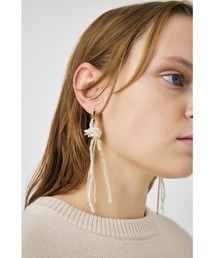 F/PEARL BIJOU HOOP ピアス