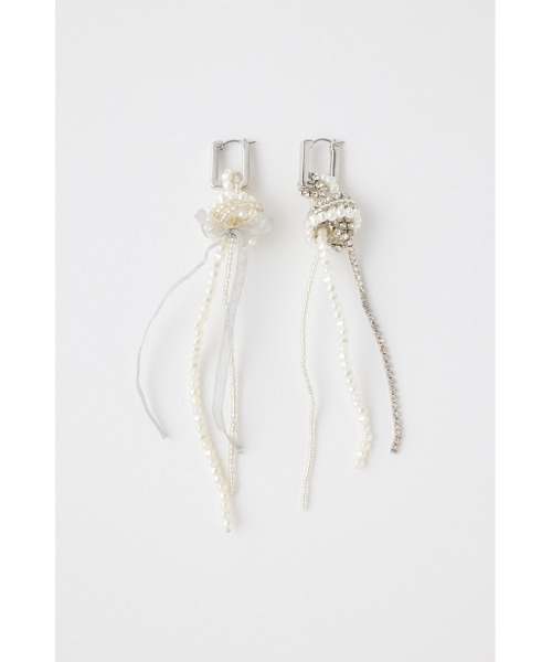 MOUSSY（マウジー）の「F/PEARL BIJOU HOOP ピアス（ピアス（両耳用）・レディース・ゴールド/シルバー・FREE）」の9枚目の写真