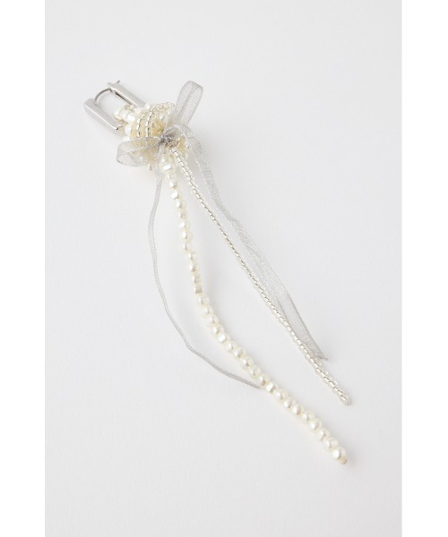 MOUSSY（マウジー）の「F/PEARL BIJOU HOOP ピアス（ピアス（両耳用）・レディース・ゴールド/シルバー・FREE）」の11枚目の写真