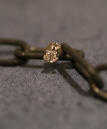 Dr MONROE（ドクターモンロー）の「SV925 ストーン＆ラビットピアス Sync Note（ピアス（片耳用））」