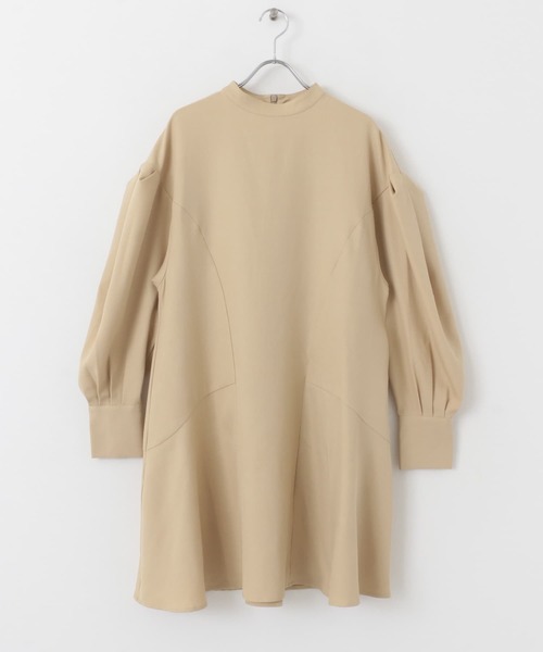 KBF（ケイビーエフ）の「タックスリーブミニワンピース（ワンピース・レディース・ブラック/ダークブラウン/イエロー系その他・ONE）」の22枚目の写真