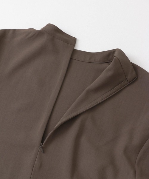 KBF（ケイビーエフ）の「タックスリーブミニワンピース（ワンピース・レディース・ブラック/ダークブラウン/イエロー系その他・ONE）」の13枚目の写真