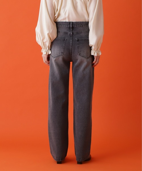 N.(N. Natural Beauty Basic)(エヌエヌナチュラルビューティーベーシック)の「◆パールデニム(デニムパンツ・レディース・グレー/ブルー・SMALL/MEDIUM)」の12枚目の写真