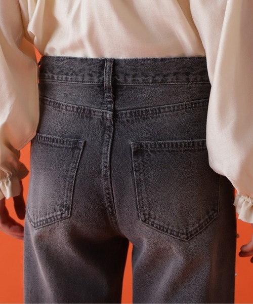 N.(N. Natural Beauty Basic)(エヌエヌナチュラルビューティーベーシック)の「◆パールデニム(デニムパンツ・レディース・グレー/ブルー・SMALL/MEDIUM)」の14枚目の写真