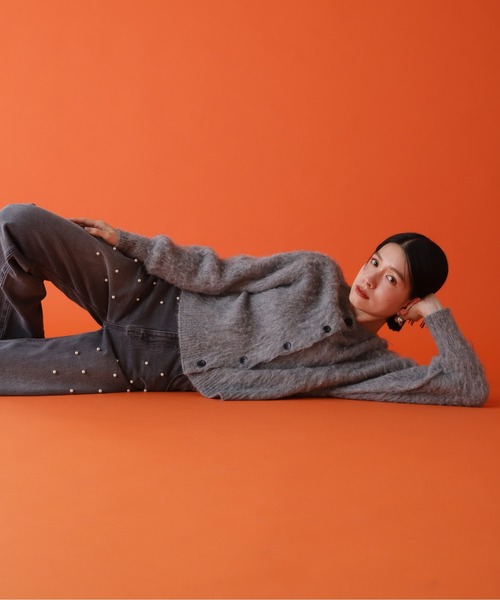 N.(N. Natural Beauty Basic)(エヌエヌナチュラルビューティーベーシック)の「◆パールデニム(デニムパンツ・レディース・グレー/ブルー・SMALL/MEDIUM)」の16枚目の写真