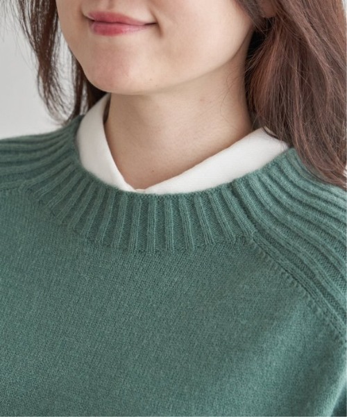 LBC（エルビーシー）の「【お得だ値】サイドスリットニット（ニット/セーター・レディース・ベージュ/グリーン/ブルー/チャコールグレー・L/M）」の13枚目の写真