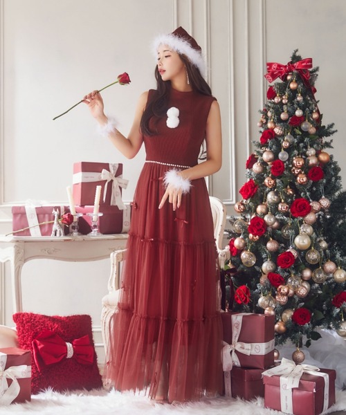 sugar nine(シュガーナイン)の「リボン付きチュールロング sugar nine(シュガーナイン)の「リボン付きチュールロング