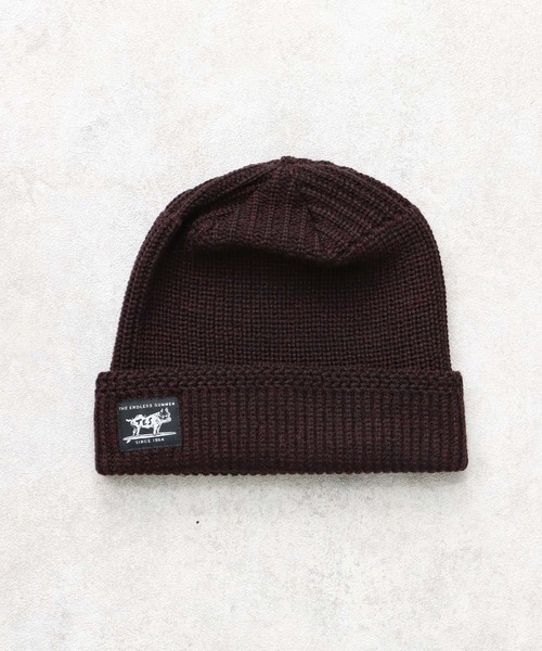 The Endless Summer（エンドレスサマー）の「【WEB / FLAG SHOP限定】TES JAPAN KNIT CAP / ニットキャップ（キャップ・メンズ・ネイビー/ベージュ/オフホワイト/グレー/ダークグリーン/ワイン/ブラック/ブラウン・FREE）」の19枚目の写真