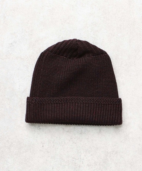 The Endless Summer（エンドレスサマー）の「【WEB / FLAG SHOP限定】TES JAPAN KNIT CAP / ニットキャップ（キャップ・メンズ・ネイビー/ベージュ/オフホワイト/グレー/ダークグリーン/ワイン/ブラック/ブラウン・FREE）」の18枚目の写真