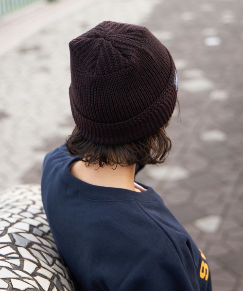 The Endless Summer（エンドレスサマー）の「【WEB / FLAG SHOP限定】TES JAPAN KNIT CAP / ニットキャップ（キャップ・メンズ・ネイビー/ベージュ/オフホワイト/グレー/ダークグリーン/ワイン/ブラック/ブラウン・FREE）」の15枚目の写真