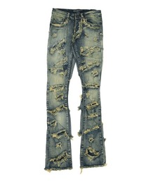 STYLISE | 【VALABASAS / ヴァラバサス】”EYEORE” DENIM STACKED(デニムパンツ)