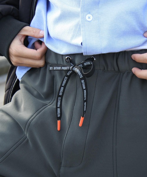 OUTDOOR PRODUCTS(アウトドアプロダクツ)の「【OUTDOOR PRODUCTS】 ニット 裏フリース ストレッチ イージー ジョガーパンツ / 暖パン(その他パンツ・メンズ・ベージュ/グレー/ブラック/カーキ・MEDIUM/LARGE/X-LARGE)」の6枚目の写真