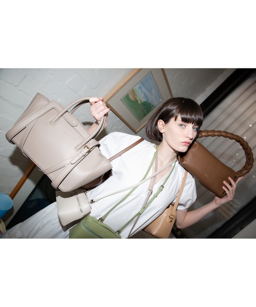 L.H.P（エルエイチピー）の「X NIHILO/エックス二ヒロ/NUMBER 5（トートバッグ・レディース・ベージュ・F）」の10枚目の写真