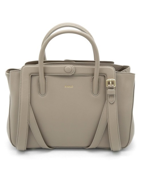 L.H.P（エルエイチピー）の「X NIHILO/エックス二ヒロ/NUMBER 5（トートバッグ・レディース・ベージュ・F）」の18枚目の写真