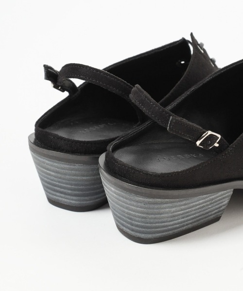 PAGEBOY（ページボーイ）の「ウエスタンミュール（パンプス・レディース・ブラック/ブラウン・MEDIUM/LARGE）」の19枚目の写真